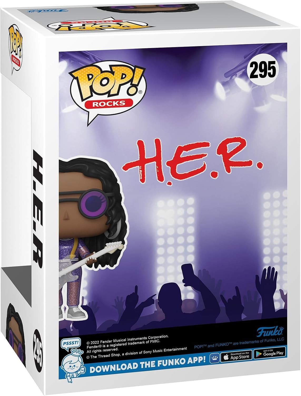 Funko POP! Rocks H.E.R. Vinyl Figure #295