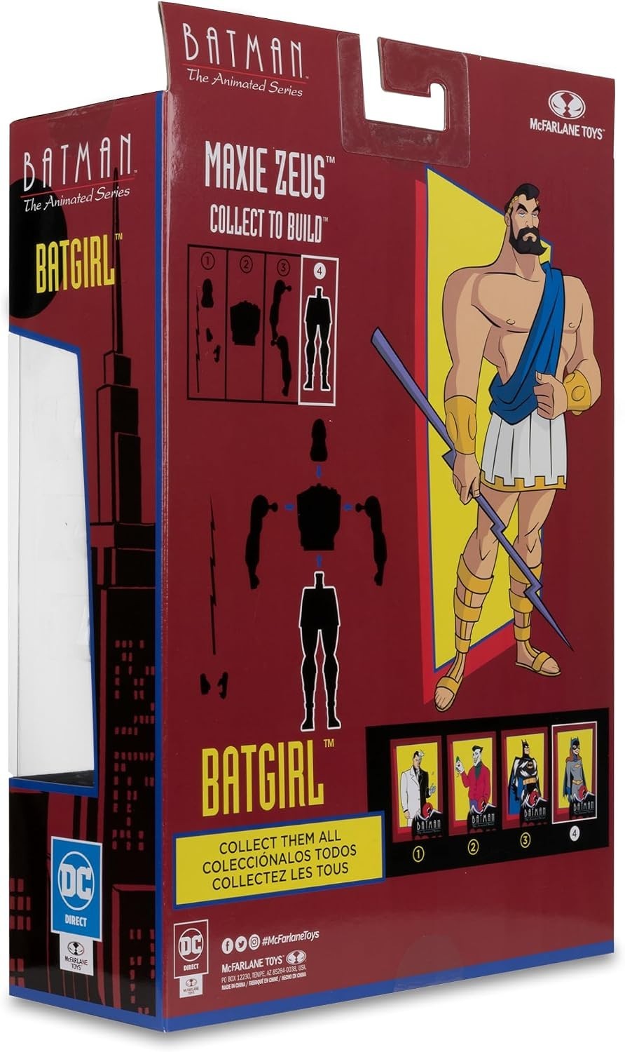 McFarlane Toys DC Batman The Animated Series Batgirl 6in Figure Maxie Zeus BAF