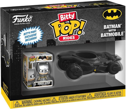 Funko Bitty Pop! Rides Batman With Batmobile DC Universe