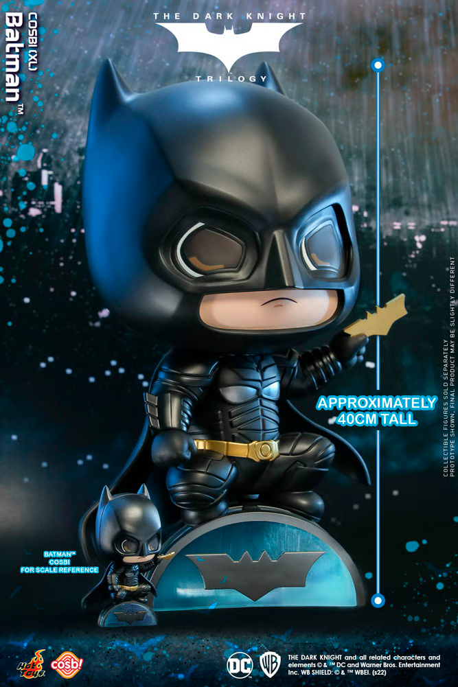 Hot Toys Cosbi XL Batman The Dark Knight Trilogy Figure 40cm
