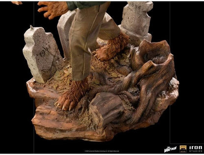 Iron Studios Universal Monsters The Wolf Man Deluxe Art Scale 1/10 Statue