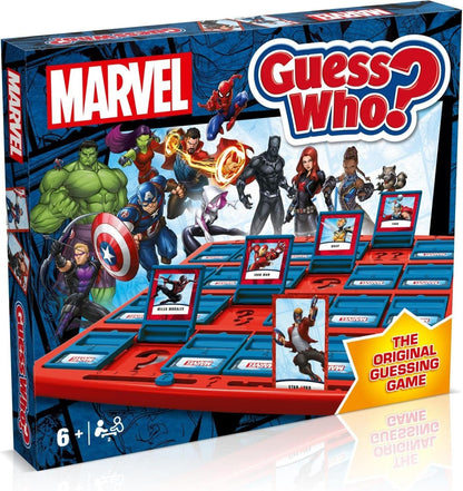 Marvel Guess Who? Board Game Avengers Spider-Man Heroes Guessing Game