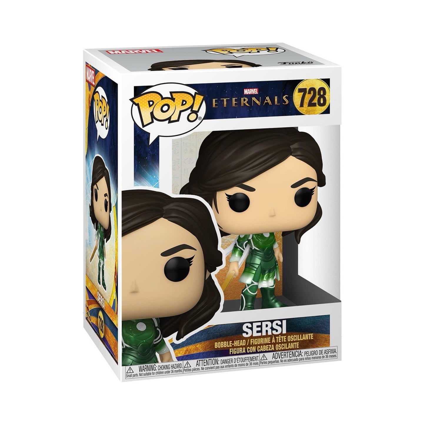 Funko Pop! Marvel Eternals - Sersi #728 (Damaged Box)
