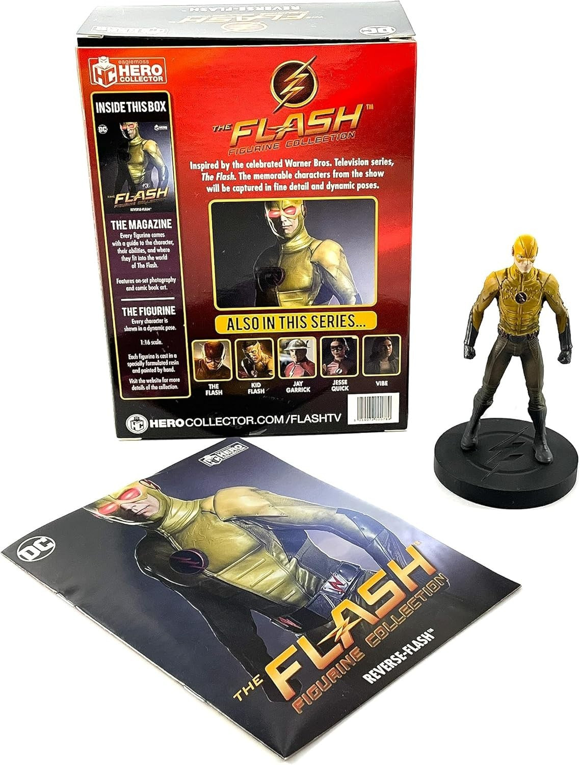 Eaglemoss Reverse Flash The Flash TV Series Figurine DC
