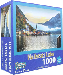 Hallstatt Lake 1000 Piece Jigsaw Puzzle 27x20 Landscape Series