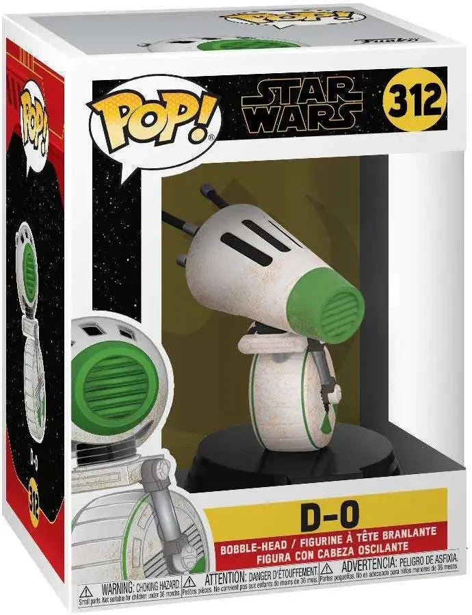 (BOX DMG) Funko Pop! Star Wars D-O #312 Vinyl Bobble-Head Figure