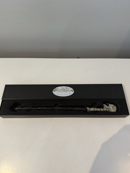The Noble Collection Harry Potter Death Eater Skull Wand Replica in Box
