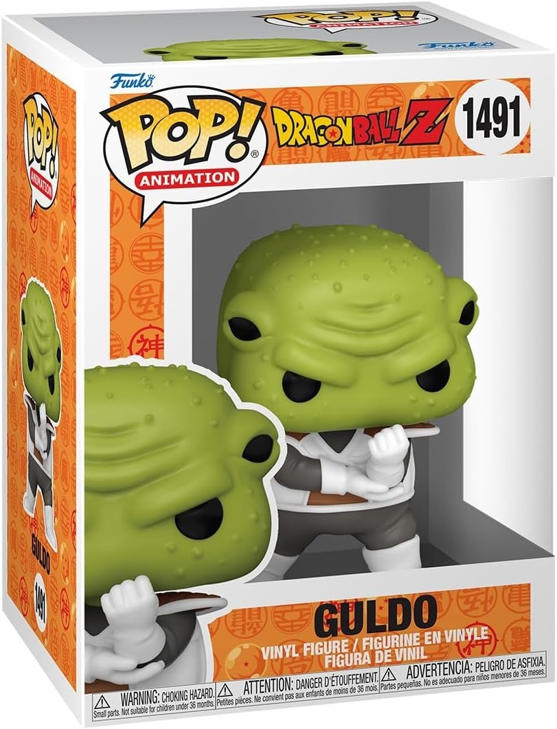 (BOX DAMAGED) Funko Pop! Dragon Ball Z Guldo #1491 Animation Vinyl Figure