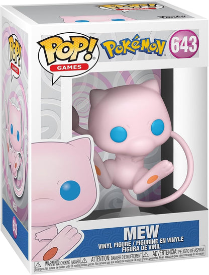 Funko Pop Games Pokemon Mew Vinyl Figure #643