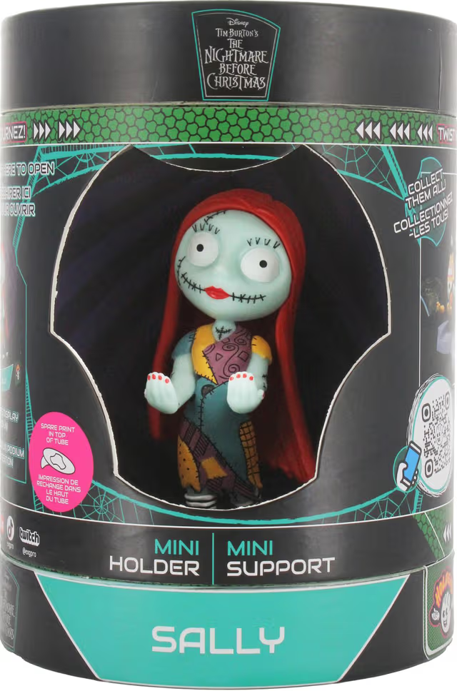 Disney Sally Holdems Mini Phone & Earbuds Holder Stand Cable Guys