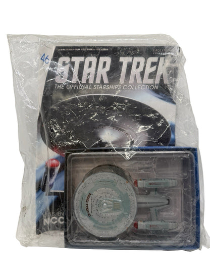 Eaglemoss Star Trek U.S.S Enterprise NCC-1701-C Ambassador Class #46 Model w/Mag