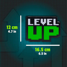 Paladone Level Up Light 8-Bit Gaming Lamp with Sound Effect Desk Decor