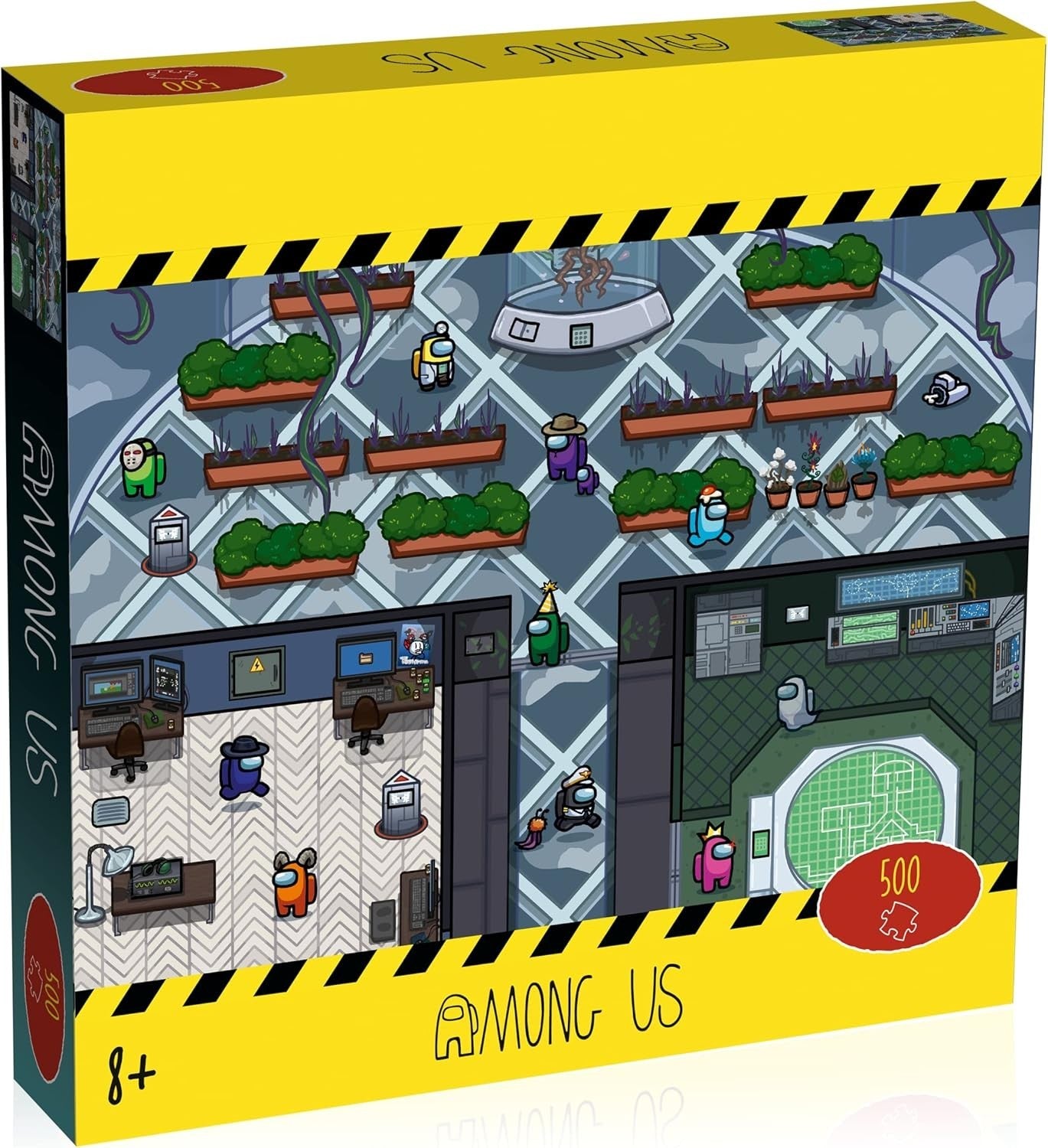Winning Moves Among Us 500 Piece Jigsaw Puzzle Official Gaming Merchandise