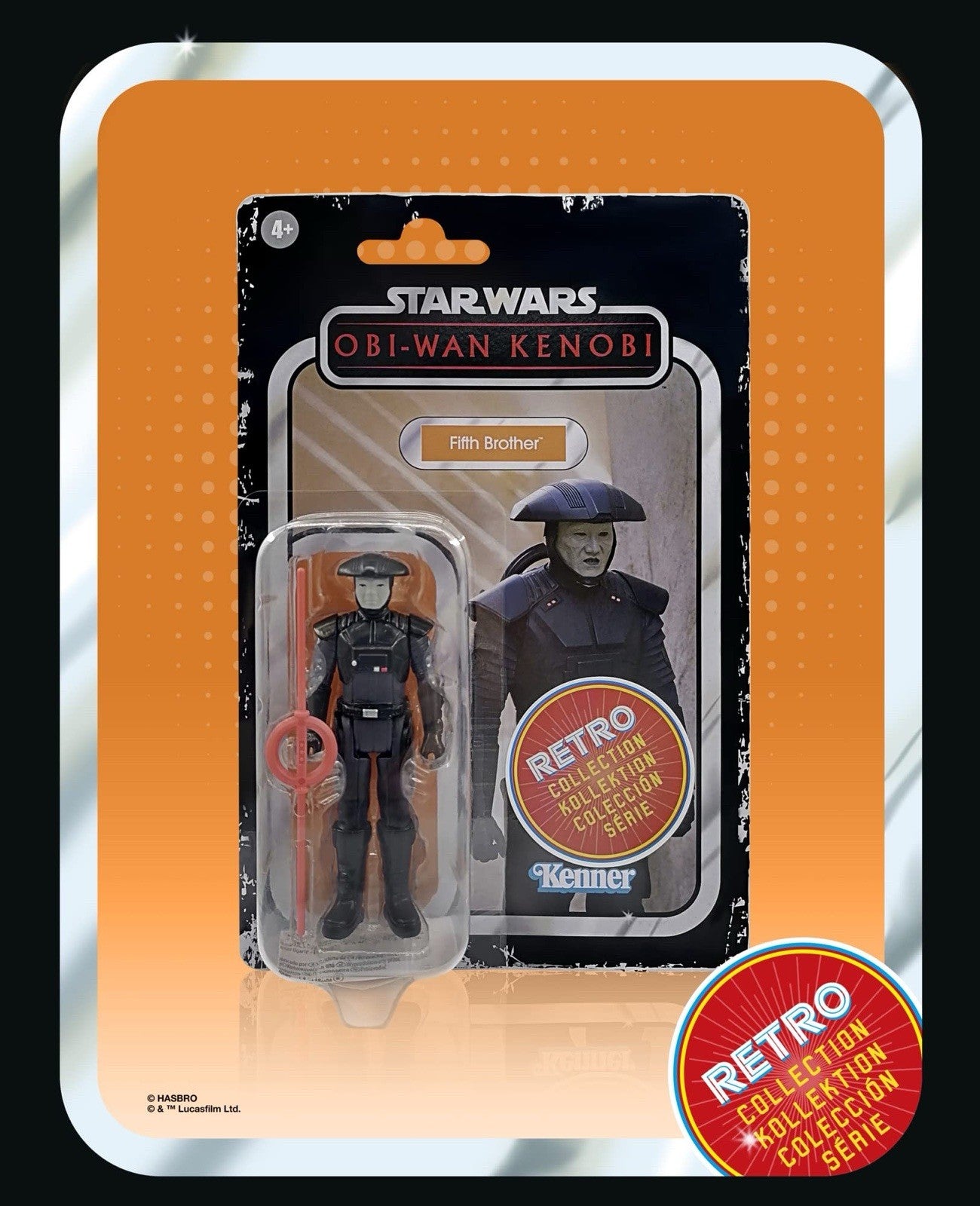 Hasbro Star Wars Retro Collection – Fifth Brother 3.75” Figure - Obi Wan Kenobi