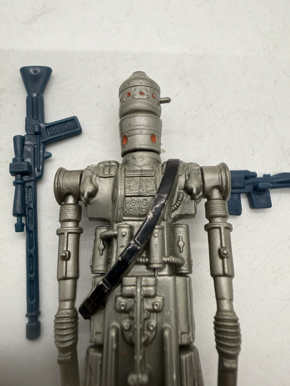 Star Wars Vintage Kenner IG-88 Figure w/ Weapons 1980 Hong Kong