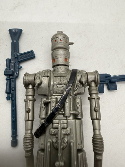 Star Wars Vintage Kenner IG-88 Figure w/ Weapons 1980 Hong Kong