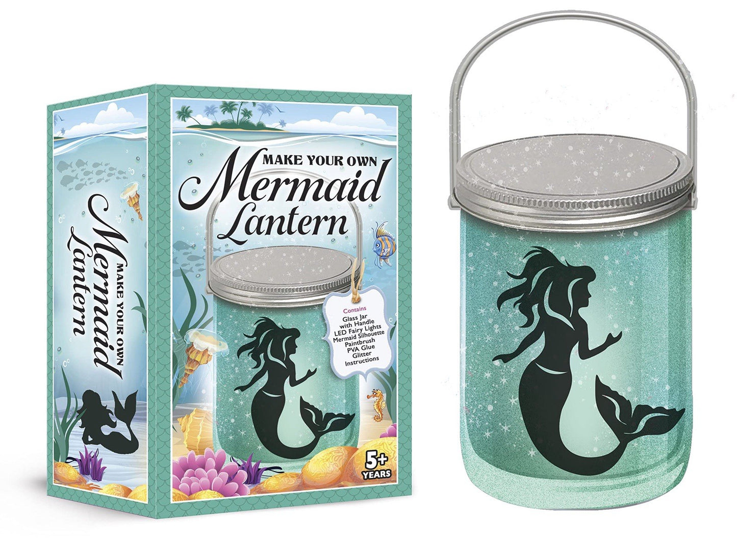Make Your Own Mermaid Lantern