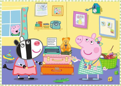 Trefl Peppa Pig 4 In 1 Puzzle Set 12 15 20 24 Piece Jigsaw Age 3+