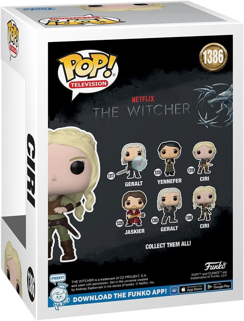 Funko Pop! Television The Witcher Ciri Vinyl Figure #1386