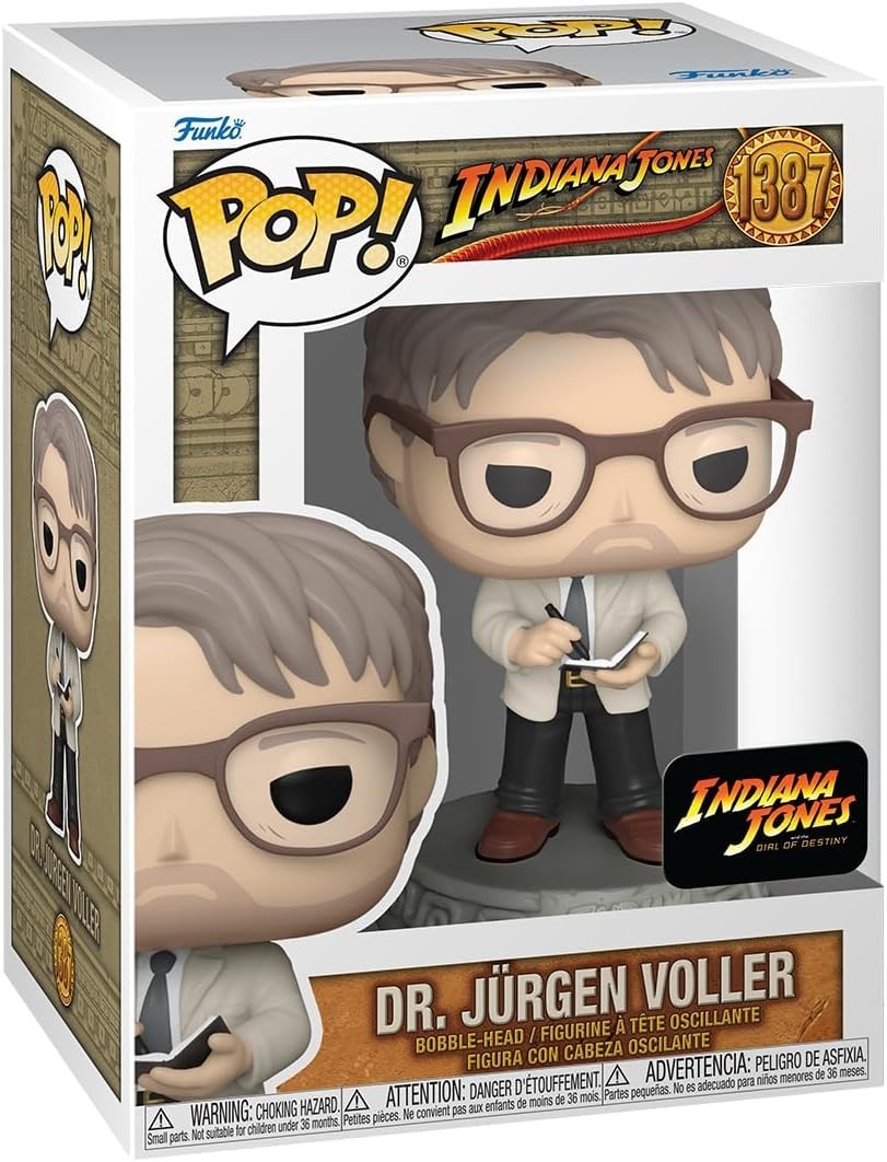 Funko POP! Indiana Jones Dr. Jurgen Voller #1387 Bobblehead Figure