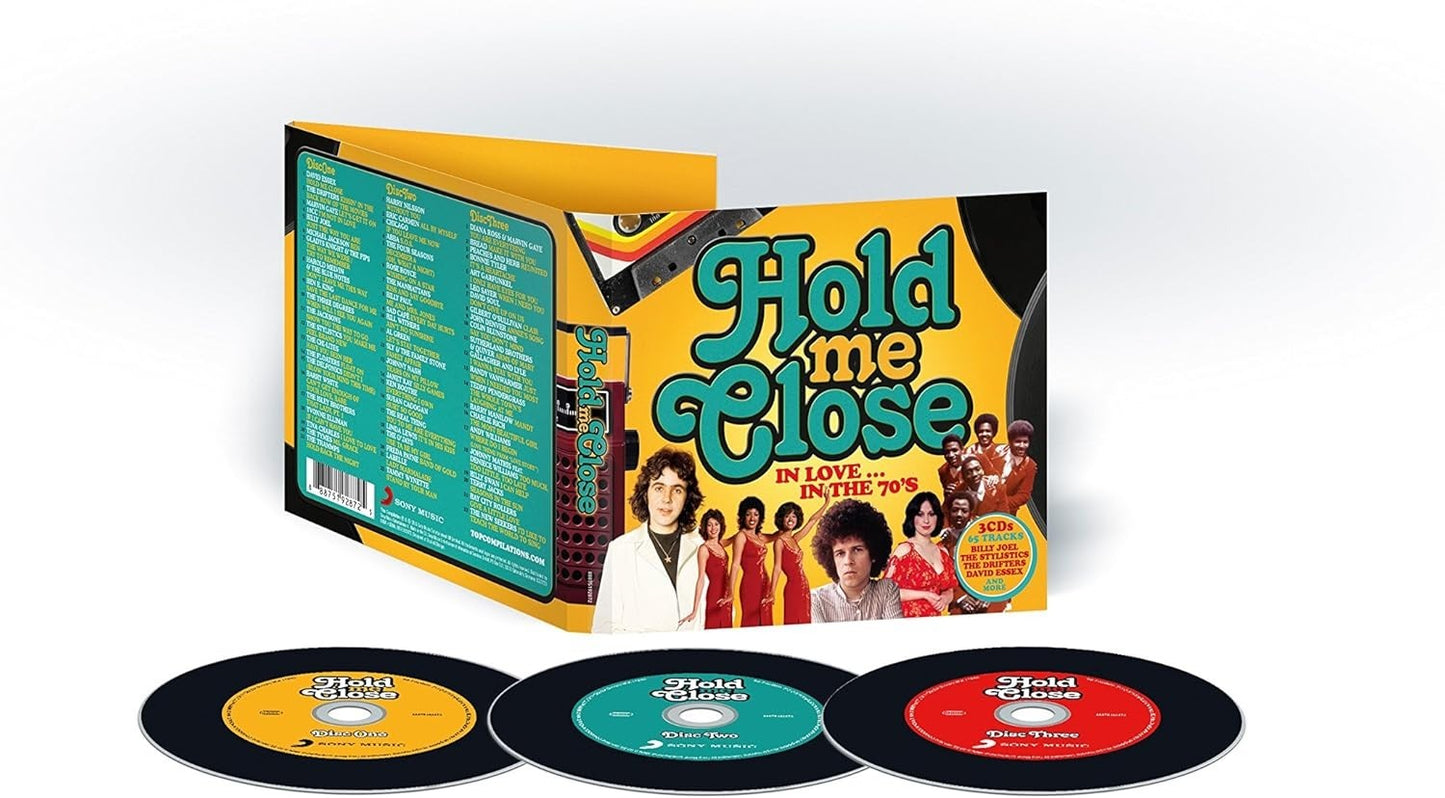 Hold Me Close In Love In The 70s 3CD Various Artists Billy Joel ABBA Marvin Gaye