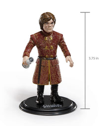 Noble Toys BendyFigs Game of Thrones Tyrion Lannister Poseable Figure with Stand