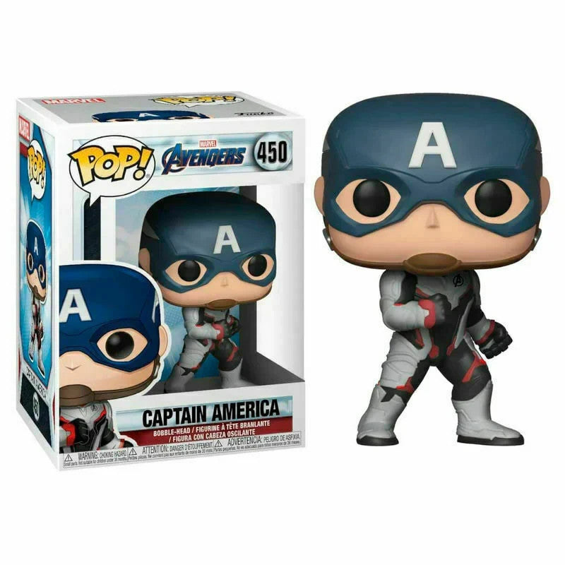 Funko Pop! Marvel Avengers Endgame Captain America #450 Vinyl Figure