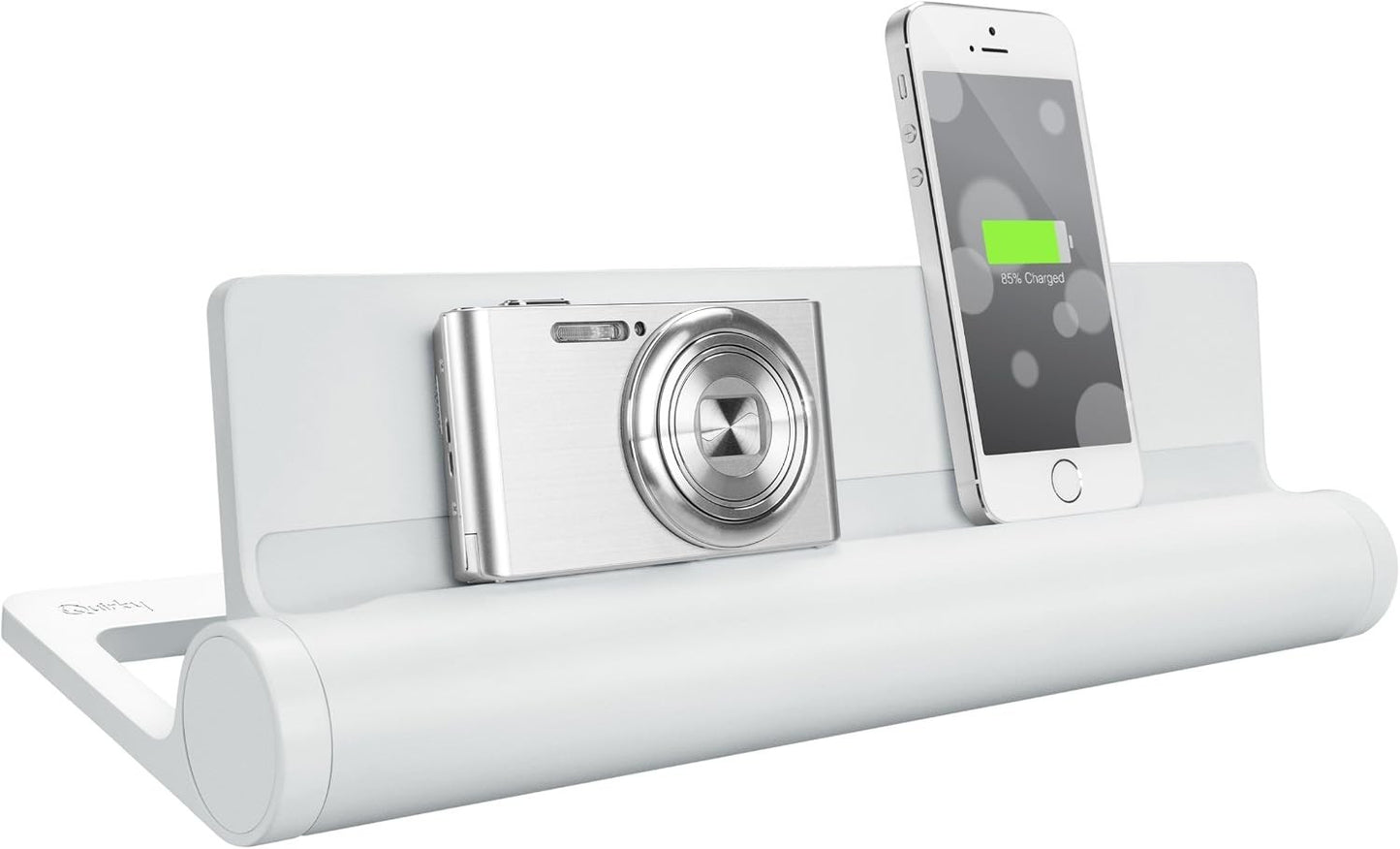 Quirky Converge Charging Dock Station Phone Organiser Display Stand White