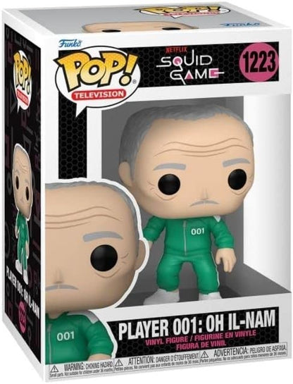 Funko POP! Television Squid Game Player 001 Oh Il-Nam #1223 Vinyl Figure