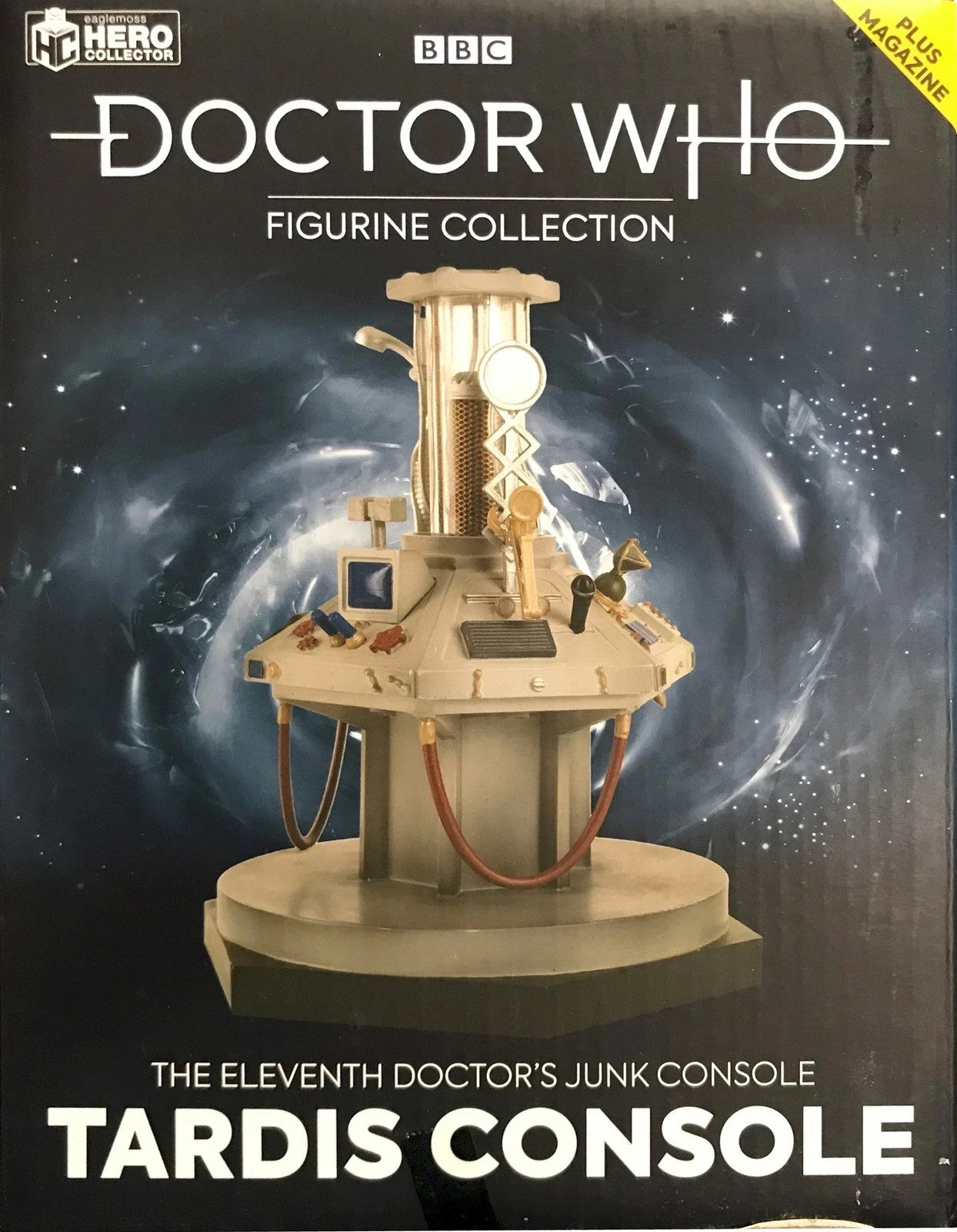 Eaglemoss Doctor Who TARDIS Console 11th Doctor's Junk Console Model & Magazine
