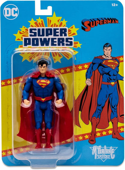 McFarlane Toys DC Super Powers Superman Reborn Blue Variant 4.5in Action Figure