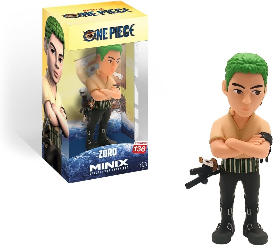 One Piece Netflix Zoro #136 12cm Minix Figure TV Series