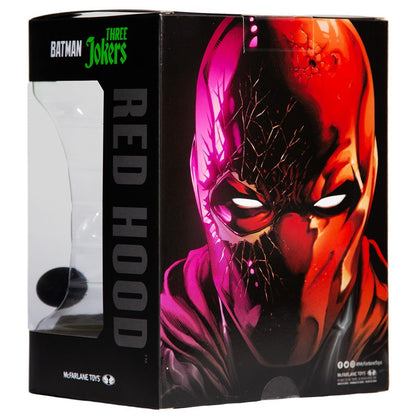 McFarlane Toys DC Direct Red Hood Cowl Three Jokers 1:3 Replica Platinum Chase