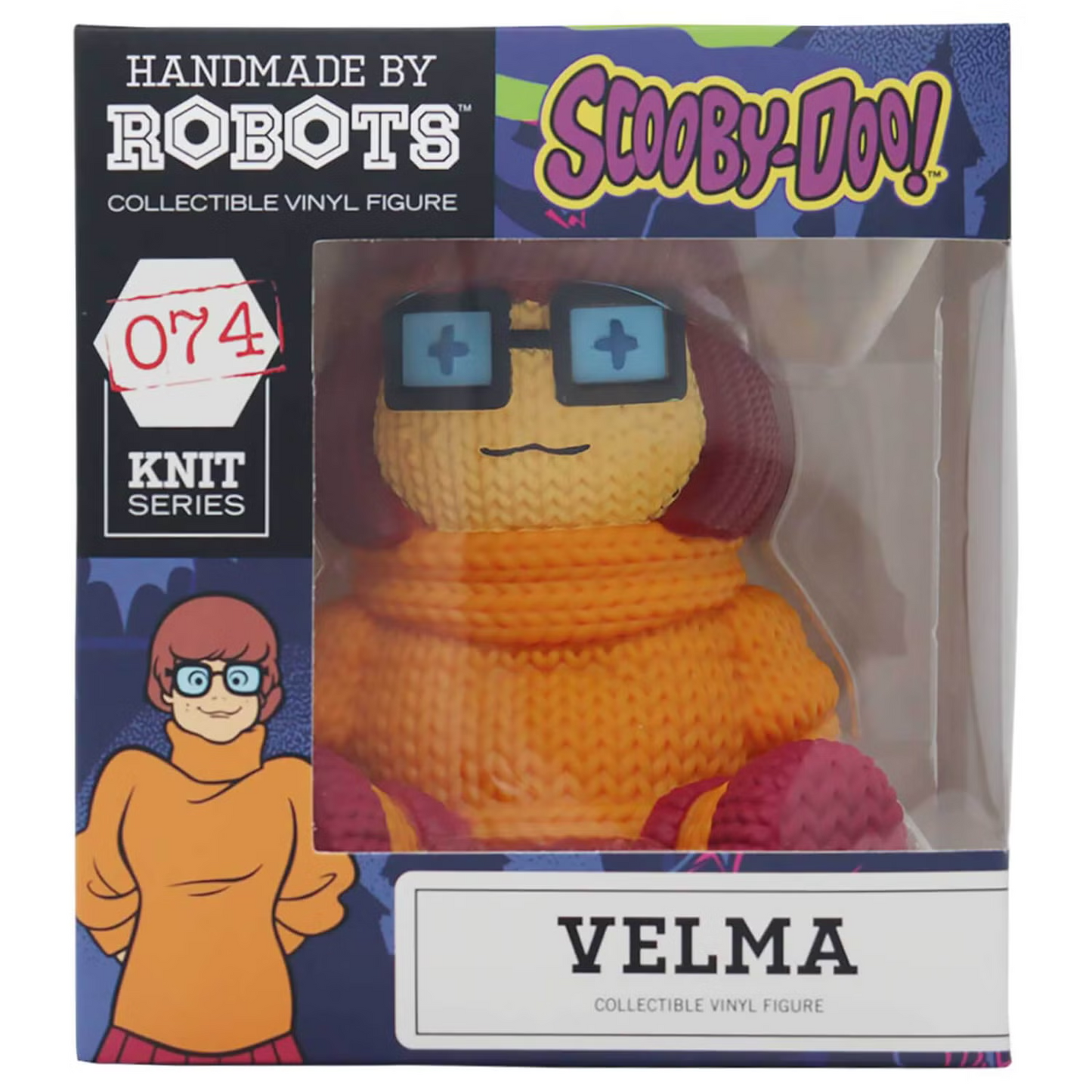 Handmade By Robots Scooby-Doo Velma Knit Series #074 Vinyl Figure