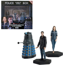 Eaglemoss Doctor Who Eighth Doctor Liv Chenka and Dalek Drama Companion Set #10