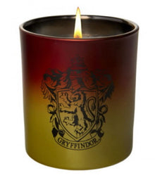 Harry Potter Gryffindor Glass Candle 8oz/227g - Insight Editions