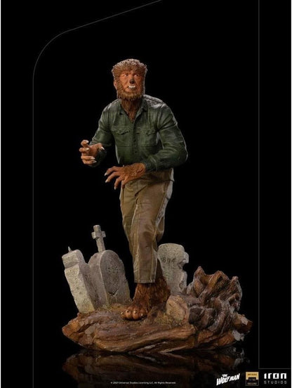 Iron Studios Universal Monsters The Wolf Man Deluxe Art Scale 1/10 Statue