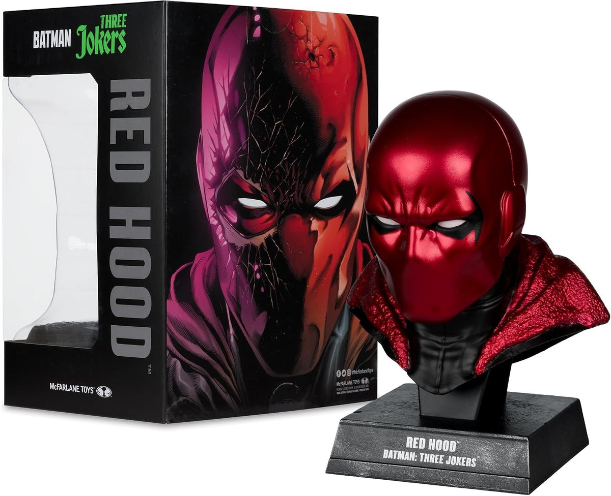 McFarlane Toys DC Direct Red Hood Cowl Three Jokers 1:3 Replica