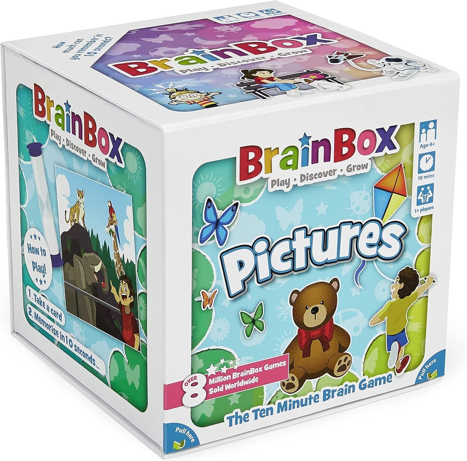 BrainBox Pictures Card Game – Memory & Observation Game for Kids