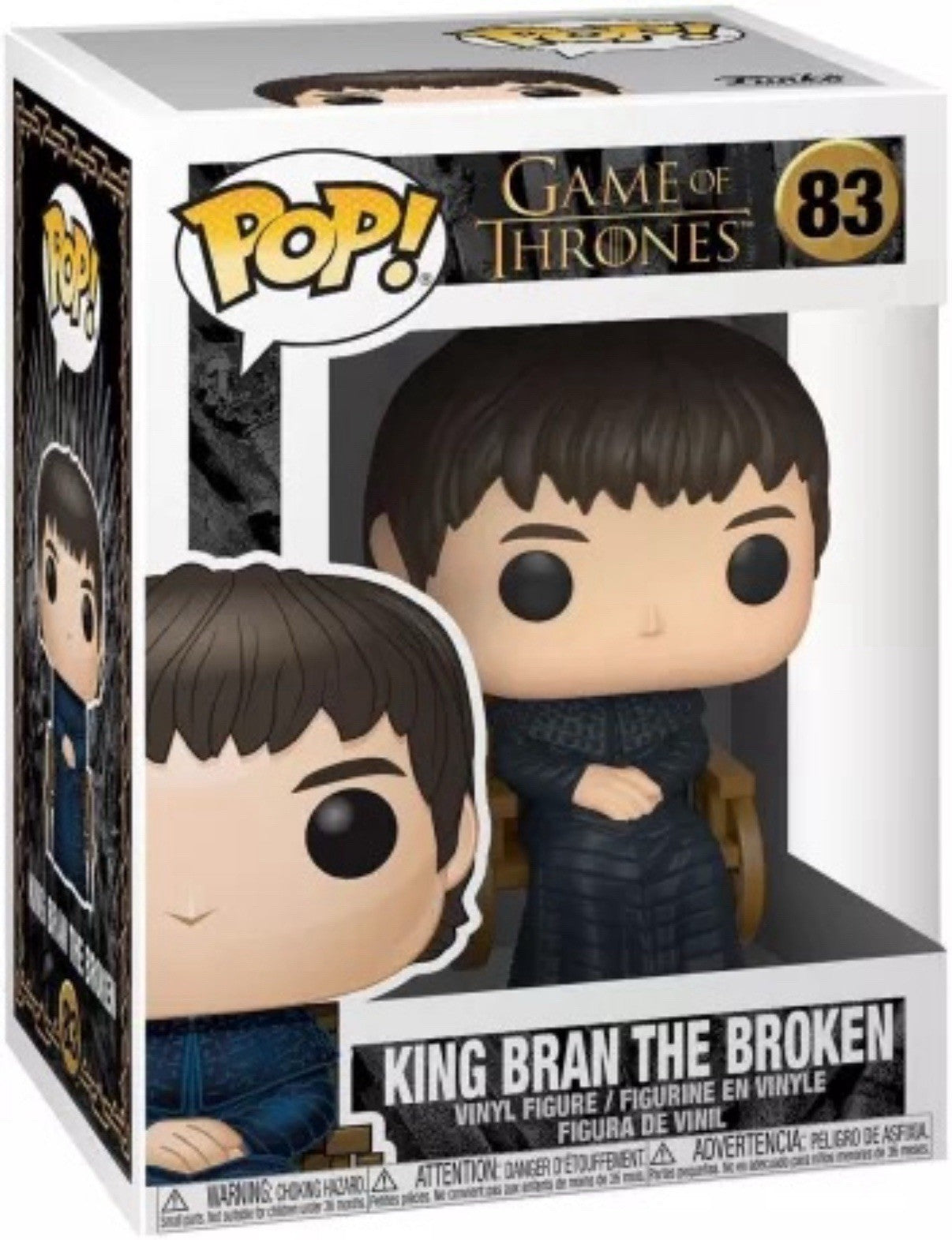 (BOX DMG) Funko Pop! Game of Thrones #83 King Bran the Broken Vinyl Figure