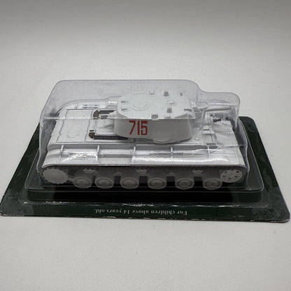 Eaglemoss Diecast KV-1 Heavy Tank – Russian Tanks Collection – White Winter Camo