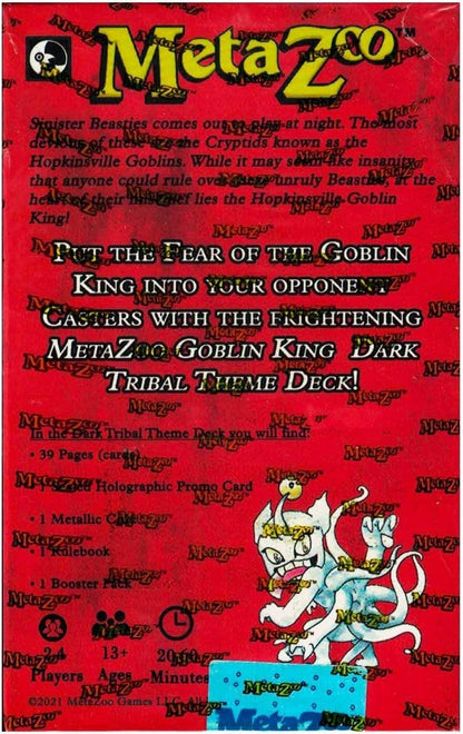 MetaZoo Hopkinsville Goblin King Dark Tribal Theme Deck 2nd Edition
