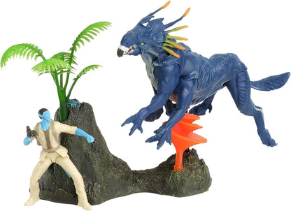 McFarlane Toys Avatar Jake Sully Vs Thanator Action Figure Set (Box Damaged)