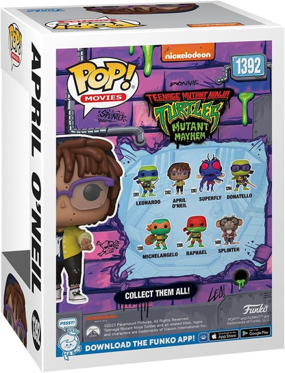 Funko Pop! Movies TMNT Mutant Mayhem April O'Neil #1392 Vinyl Figure