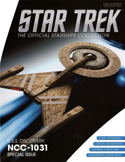 Eaglemoss Star Trek U.S.S Discovery NCC-1031 XL Edition Model w/Magazine
