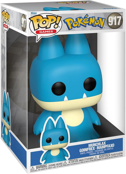 Funko Pop! Jumbo 10 Inch Pokemon Munchlax #917 Vinyl Figure