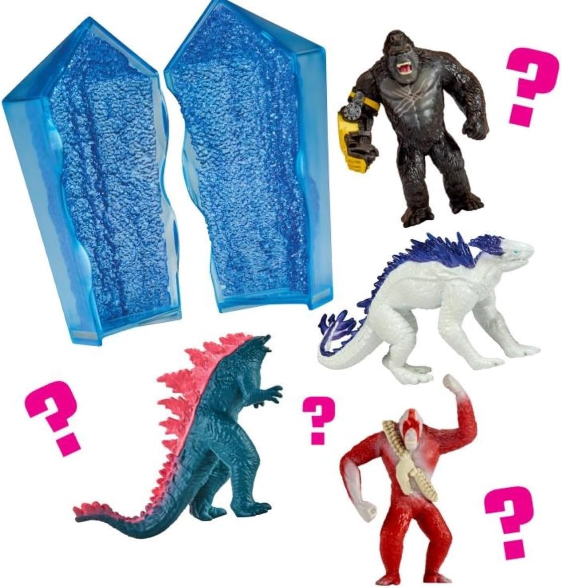 Playmates Godzilla x Kong The New Empire Hollow Earth Crystal Mystery Figure