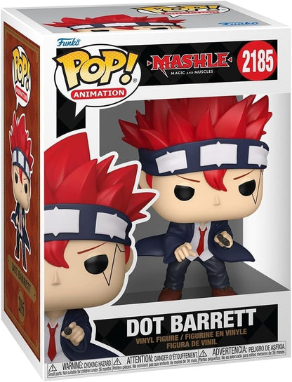 Funko Pop! Animation Mashle Magic and Muscles Dot Barrett #2185 Vinyl Figure
