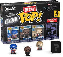 Funko Bitty Pop! Marvel Infinity Saga 4 Pack Captain America + Thor + Fury