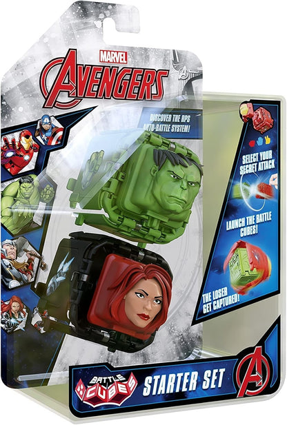 Marvel Avengers Battle Cubes Starter Set – Hulk & Black Widow
